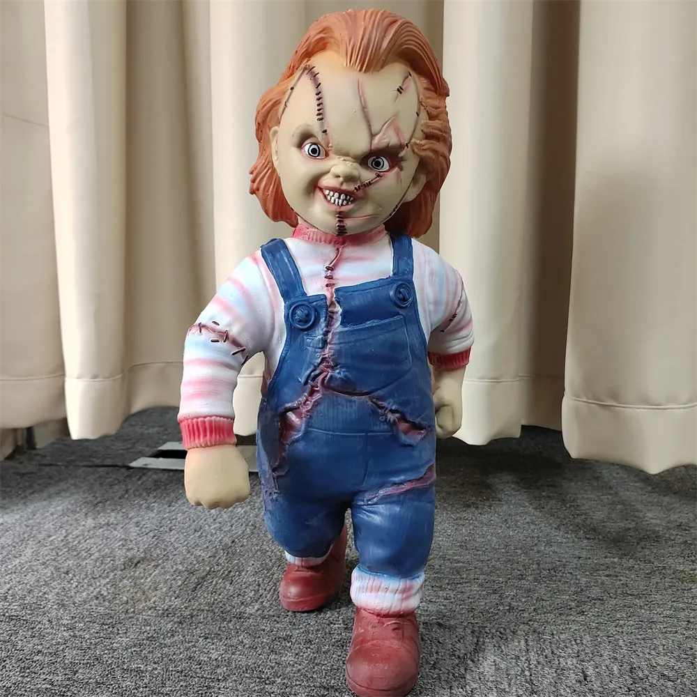 Big Chucky Doll Original Seed of  1/1 Stand Statue Horror Collection Doll Figure - £48.58 GBP