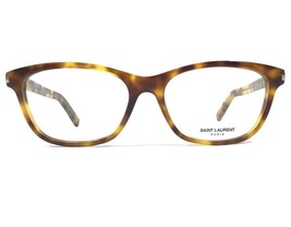 Saint Laurent SL 12 003 Eyeglasses Frames Tortoise Square Full Rim 52-16-140 - £94.76 GBP