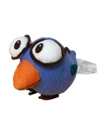 2007 Starbucks Coffee Stuffed Bird With Glasses Plush With Tags  Blue 6 in  - £10.11 GBP