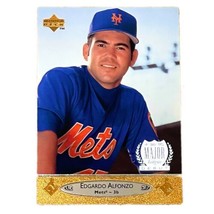 Edgardo Alfonzo 1996 Upper Deck Bronze #142 New York Mets MLB Baseball - £1.55 GBP