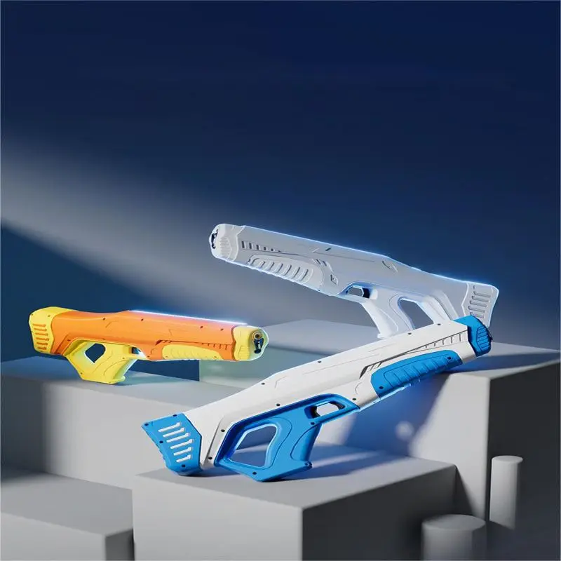 Large Electric Water Gun Toy High Pressure Automatic Water Absorption Continuous - £56.58 GBP