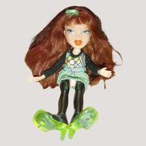 Bratz Doll 2001 Phoebe MGA Red Hair Polka Dot Top Green Skirt High Heels - £43.40 GBP