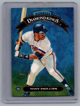 1992 Donruss #DK-25 Tony Phillips Card Diamond Kings - £1.48 GBP