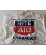 Vintage Large Rite Aid pharmacy store plastic bag movie photo prop - $27.68 CAD