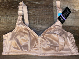 Bali ~ Women&#39;s Bra M-Frame Smoothing Beige Wireless Lightly Lined ~ 36D - $24.74