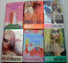 Lot 6 Hc Mary Janice Davidson Undead And UN- Easy~Finished~Welcome~Worthy~Stable - £26.34 GBP