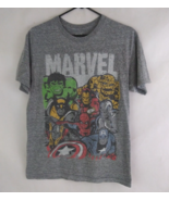 Marvel Comics Men&#39;s Gray Graphic T-Shirt Size Medium - $182.14 MXN