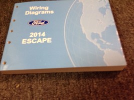 2014 Ford Escape Electrical Wiring Diagram Troubleshooting Manual EWD Factory  - £55.07 GBP