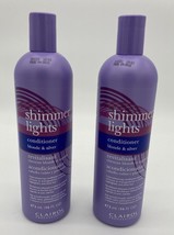 2 Clairol Professional Shimmer Lights Conditioner Blonde & Silver 16 Fl Oz Each - $19.34