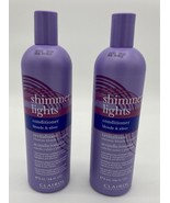 2 Clairol Professional Shimmer Lights Conditioner Blonde &amp; Silver 16 Fl ... - £15.20 GBP