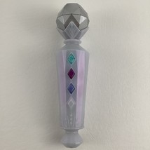 Disney Frozen Sing Along Microphone Light Up Musical Toy Anna Elsa Jakks - $24.70