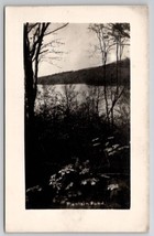 Pittsfield MA RPPC Plantain Pond c1908 Massachusetts Real Photo Postcard I25 - £11.76 GBP