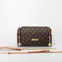 Leather Big Women&#39;s Versatile Flap Shoulder Bag Female Brand Handbags Women Prin - £41.84 GBP