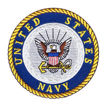 Navy - 3" Seal Patch - $3.30