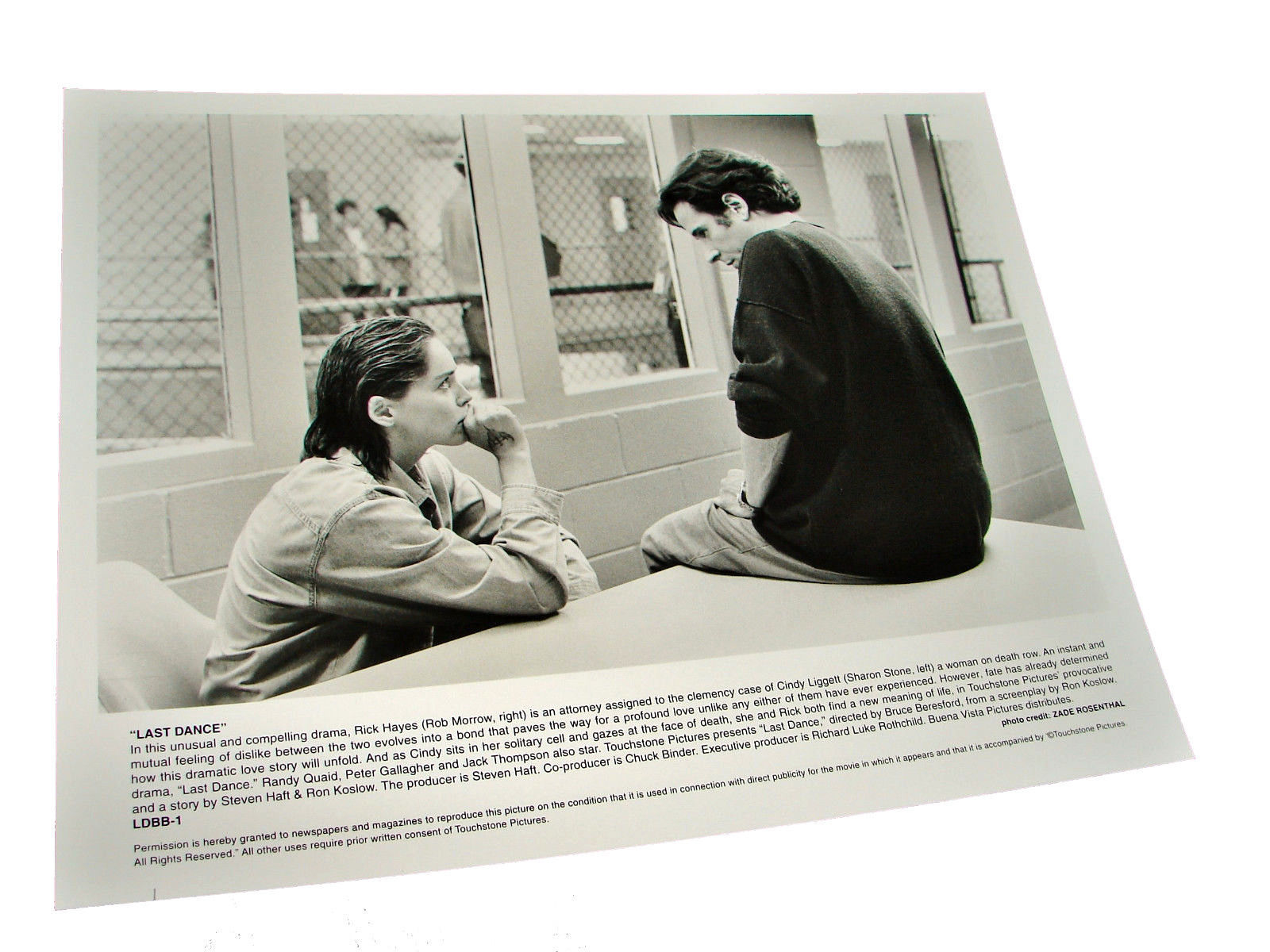 1996 LAST DANCE 8x10 Movie Press Photo Sharon Stone Rob Morrow - $9.95