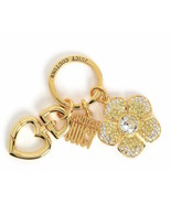 Juicy Couture Key Ring fob Purse Charm Pave Spring Flower New - £46.53 GBP