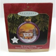 Hallmark The Warmth of Home Thomas Kincade Keepsake Ornament in Original... - $110.57 MXN