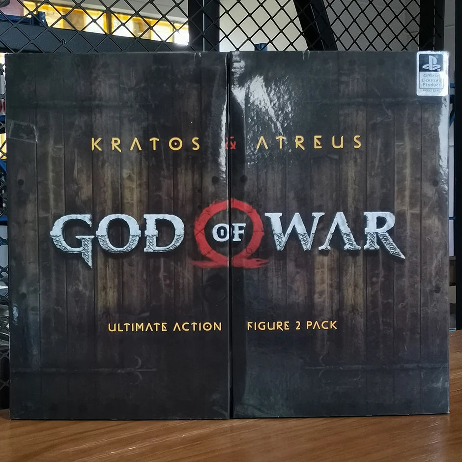 NECA God of War Kratos &amp; Atreus PVC Action Figure Toy Figurine Collectible Model - £56.03 GBP+