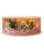 NEW DISNEY THE CHRONICLES OF NARNIA 6 PC FIGURINES SET THE LION WITCH &amp; ... - £47.95 GBP