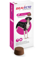 Fluralaner 1400mg for Dogs Extra Large Pink Box 88-123lb Fleas Ticks 3-M... - $64.95