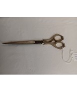 Vintage J H Becker Solingen German 23 Scissors Shears Antique Sewing 9 1/4&quot; - $94.96 CAD