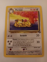 Pokemon 1999 Jungle Series Persian 42 / 64 NM Single Trading Card - £6.28 GBP