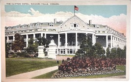 The Clifton Hotel, Niagara Falls, Canada, vintage post card 1923 - £11.26 GBP