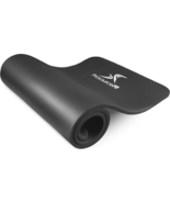 Extra Thick Yoga and Pilates Mat ½” (13Mm), 71-Inch Long High Density Ex... - $632.49 MXN