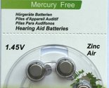 ZeniPower Size 13 Mercury Free Hearing Aid Batteries (60 Batteries) + Ba... - $15.99