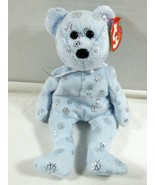 2002 TY Beanie Baby original collection Flaky Bear P.E. Pellets Beanie - £118.43 GBP