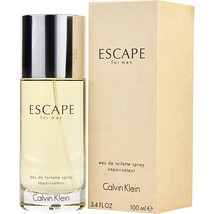 Escape By Calvin Klein Edt Spray 3.4 Oz - £33.28 GBP