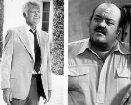 William Conrad as Cannon Buddy Ebsen as Barnaby Jones two images on 8x10 photo - $9.75