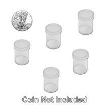 American Silver Eagle-Round Coin Tubes by Whitman, 5 pack - £6.48 GBP