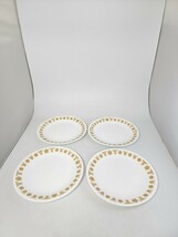 Corelle Corning Butterfly Gold Luncheon Salad Plates 8 1/2”  Vintage Qty 4 - $22.76