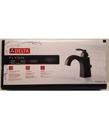 Delta Flynn Matte Black Single Hole 1-Handle 15768LF-BL  Bathroom Faucet... - $89.00