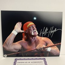 Hulk Hogan (WWE Hulkamania WWF) signed Autographed 8x10 glossy photo AUT... - £48.79 GBP