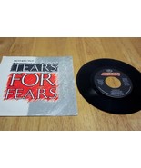 TEARS FOR FEARS MOTHER&#39;S TALK / SEA SONG 45 RPM RECORD - $12.38