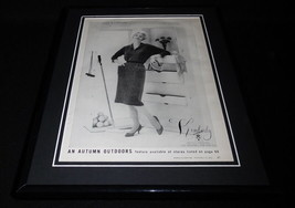 1958 Kimberly Fashions 11x14 Framed ORIGINAL Vintage Advertisement - £38.93 GBP