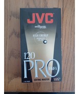 JVC 120 Pro High Energy Vhs New - $290.94 MXN