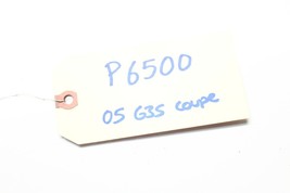 2003-2004 INFINITI G35 COUPE TEMPERATURE UNIT MODULE P6500 image 11