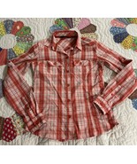 Arcteryx women&#39;s Plaid Melodie Long Sleeve Button Front Shirt Small - $824.28 MXN