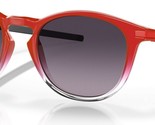 Oakley PITCHMAN R Sunglasses OO9439-1750 Red Fade Frame / PRIZM Grey Lens - $128.69