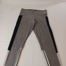 Pink Victoria's Secret Pants Women's Gray & Black Activewear Yoga Leggings 30x28 image 8