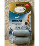 Amope Pedi Perfect Wet &amp; Dry Blue Roller Pedi Perfect Amope Heads Regula... - $313.43 MXN