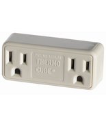 Thermo Cube Model TC-3: Thermostatically Controlled Outlet - On at 35-De... - $29.31