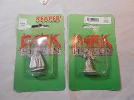Lot Of 2 Dark Heaven Miniatures Reaper Elena Princess New Vintage - $9.50