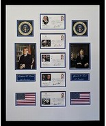 Richard Nixon First Day Covers 1995 Signed-President Ford Framed Ready t... - $674.13 CAD