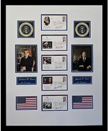 Richard Nixon First Day Covers 1995 Signed-President Ford Framed Ready t... - £390.34 GBP