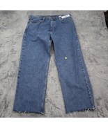Eddie Bauer Jeans Men 36x32 Blue Denim Casual Outdoors Traditional Fit D... - £20.53 GBP