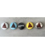 Vintage Def Leppard Pinback Buttons Lot of 5 – 1983 80s Rock Band Metal ... - $25.82 CAD